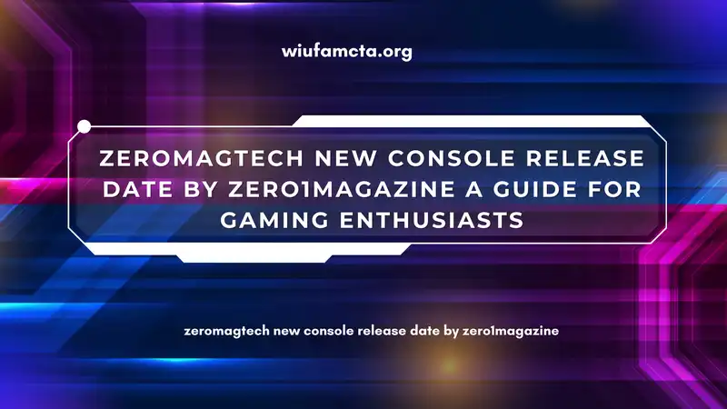 zeromagtech new console release date by zero1magazine