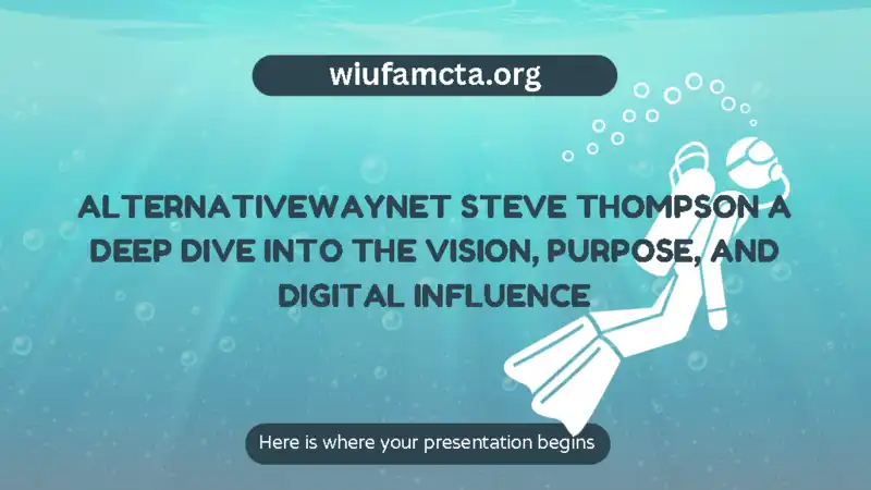 alternativewaynet steve thompson